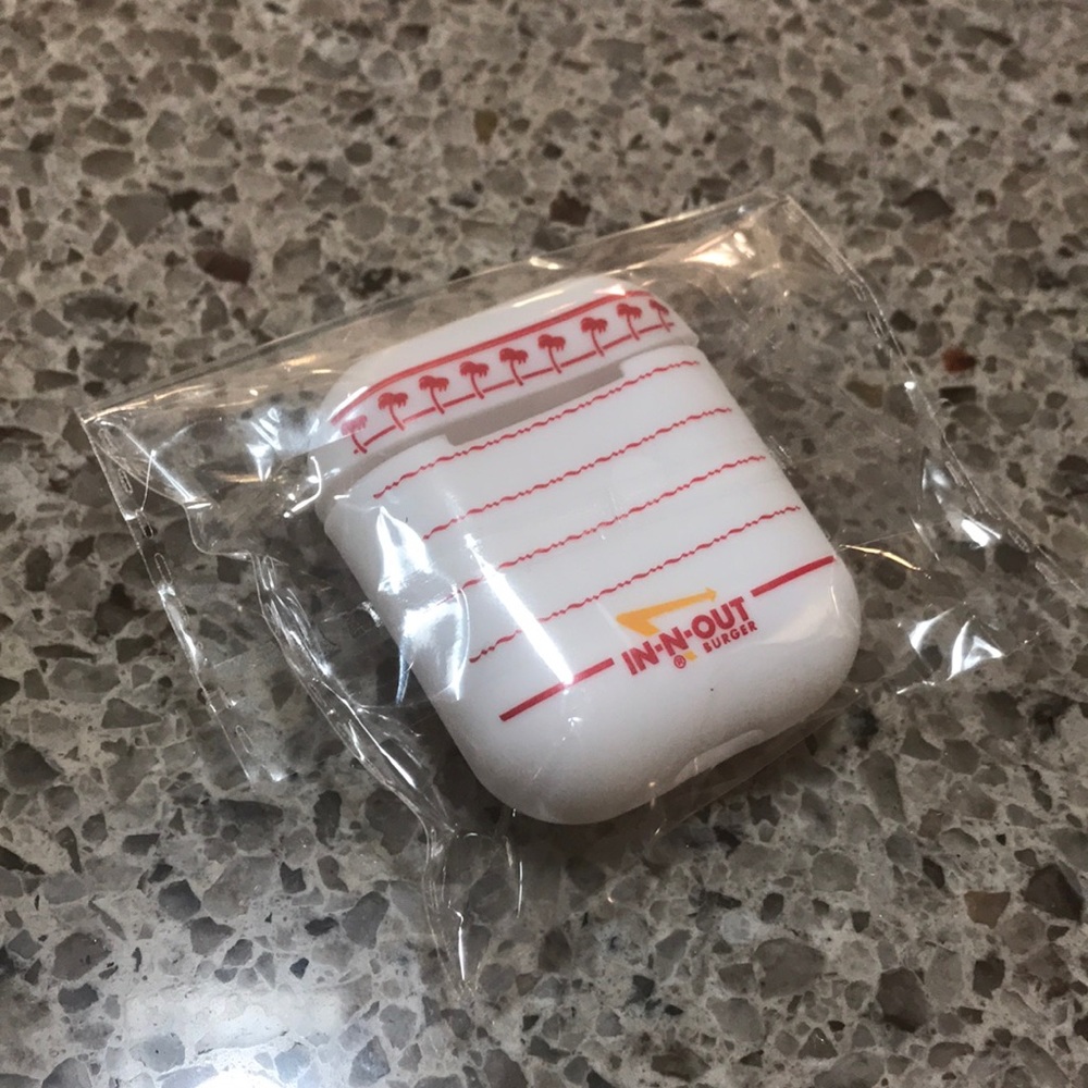 In n out burger AirPods case